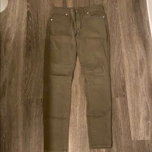 Green jeans